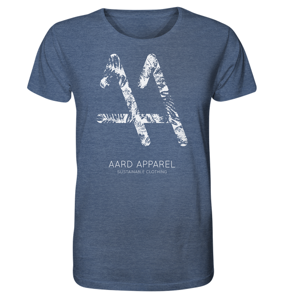AARD Leafs - Organic Shirt (meliert)